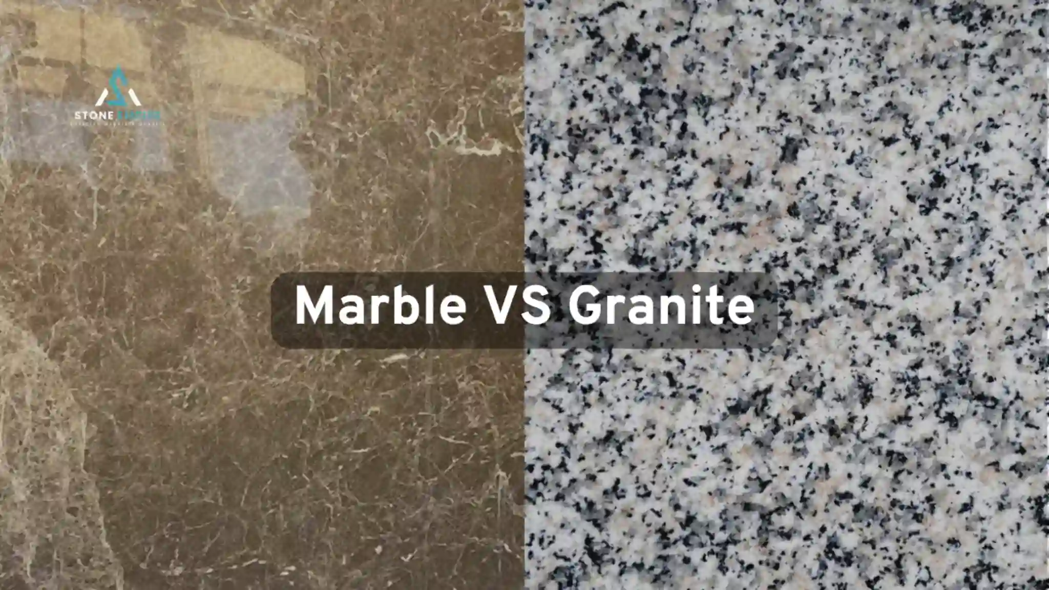 diff between granite and marble